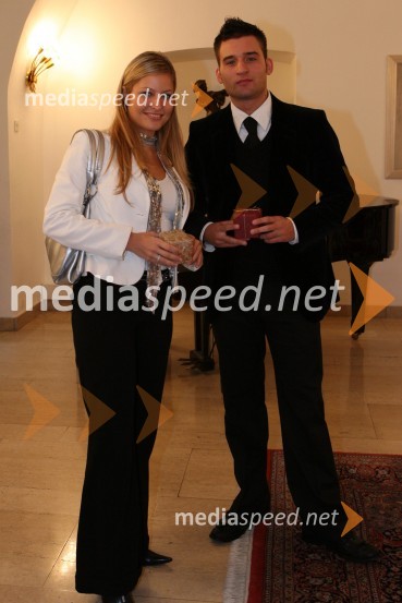 Novoletni sprejem ljubljanske županje za novinarje - ... in Mark Popovič, Game over ter voditelj na televiziji TV PaprikaRAZNO