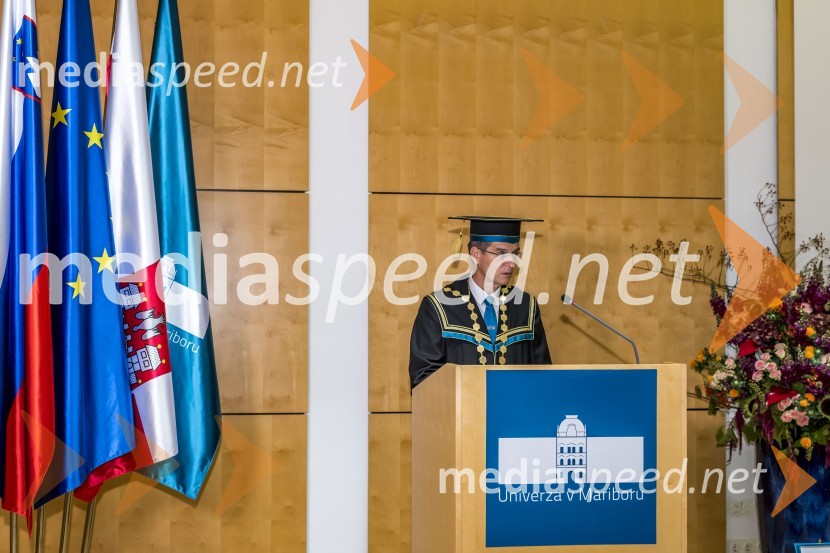 prof. dr. Zdravko Kačič, rektor Univerze v MariboruSlovesnost ob Dnevu univerze Maribor