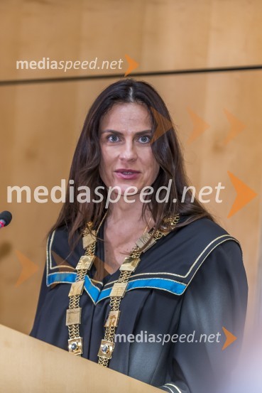 doc. dr. Vesna Žegarac Leskovar, Fakulteta za gradbeništvo, prometno inženirstvo in arhitekturoSlovesnost ob Dnevu univerze Maribor