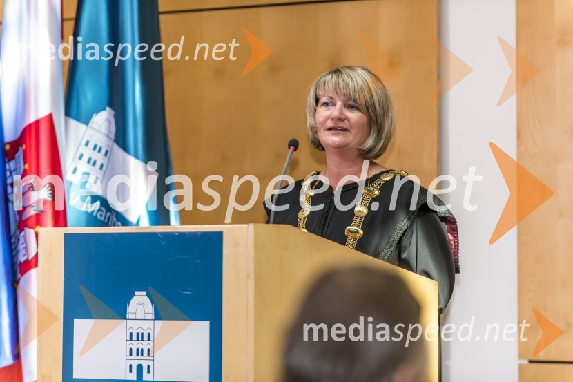 dr. Klavdija  Čuček Trifkovič, Prodekanica za izobraževalno dejavnost, Fakulteta za zdravstvene vede UMSlovesnost ob Dnevu univerze Maribor