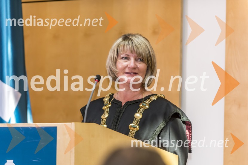 dr. Klavdija  Čuček Trifkovič, Prodekanica za izobraževalno dejavnost, Fakulteta za zdravstvene vede UMSlovesnost ob Dnevu univerze Maribor