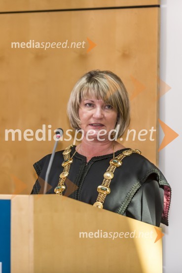 dr. Klavdija  Čuček Trifkovič, Prodekanica za izobraževalno dejavnost, Fakulteta za zdravstvene vede UMSlovesnost ob Dnevu univerze Maribor