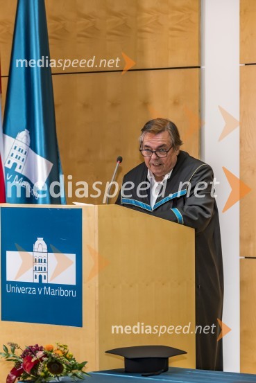  Drago Jančar, pisatelj, častni doktor, Filozofska fakulteta UMSlovesnost ob Dnevu univerze Maribor