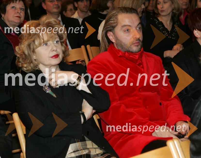 Jasmin Petan Malahowsky in Milan Gačanović, stilistSlovenka leta 2005