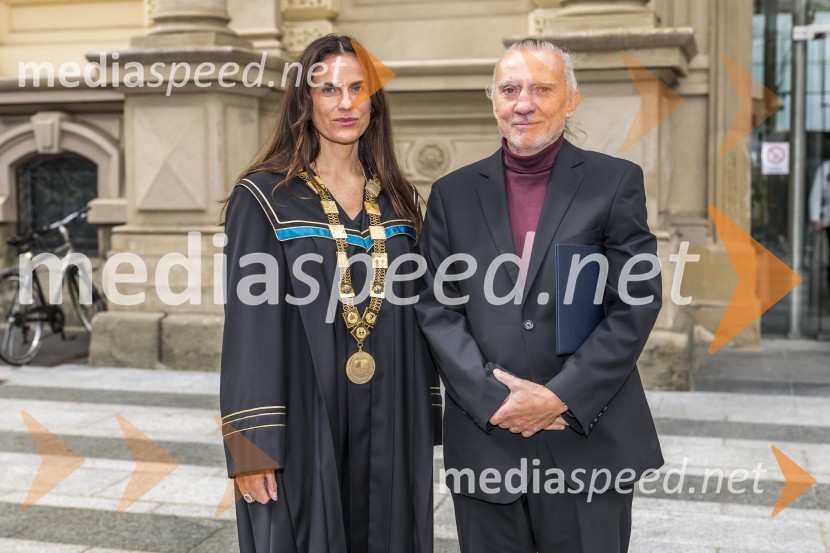 doc. dr. Vesna Žegarac Leskovar, dekanica Fakulteta za gradbeništvo, prometno inženirstvo in arhitekturo;  ... Slovesnost ob Dnevu univerze Maribor