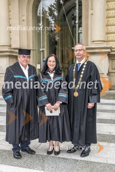  Drago Jančar, pisatelj, častni doktor, Filozofska fakulteta UM;  ... ;  dr. Darko Friš, dekan Filozofska fakulteta UMSlovesnost ob Dnevu univerze Maribor