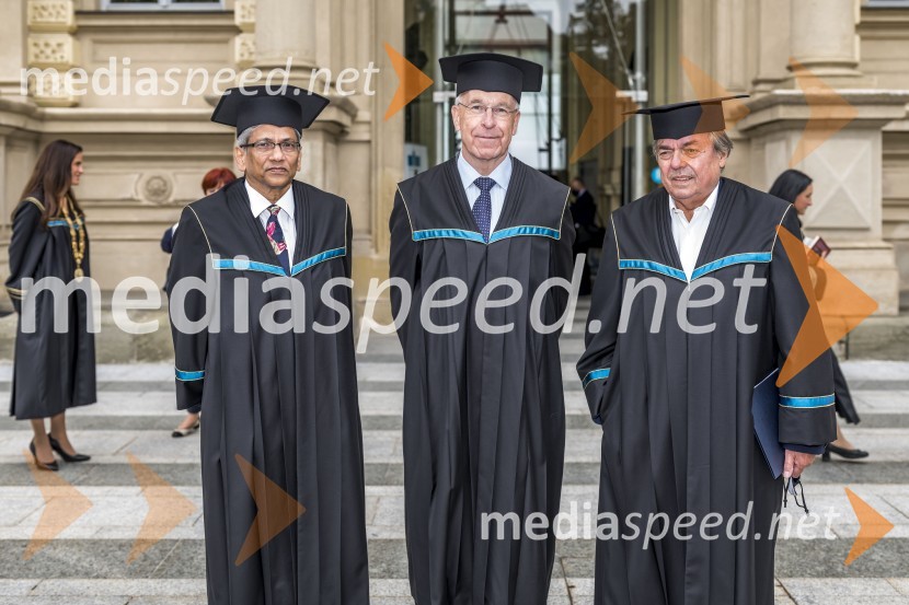  Rafiqul  Gani, častni doktor, Fakulteta za kemijo in kemijsko tehnologijo UM;  dr. Darko Friš, dekan Filozofska fakulteta UM;  Drago Jančar, pisatelj, častni doktor, Filozofska fakulteta UMSlovesnost ob Dnevu univerze Maribor