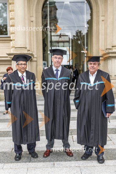  Rafiqul  Gani, častni doktor, Fakulteta za kemijo in kemijsko tehnologijo UM;  dr. Darko Friš, dekan Filozofska fakulteta UM;  Drago Jančar, pisatelj, častni doktor, Filozofska fakulteta UMSlovesnost ob Dnevu univerze Maribor