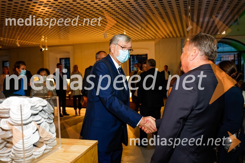  Danilo Türk, nekdanji predsednik Republike Slovenije;  Zoran Janković, župan, Mestna občina LjubljanaOtvoritev prenovljene Cukrarne