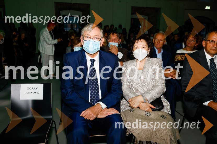  Danilo Türk, nekdanji predsednik Republike Slovenije;  Barbara Miklič TürkOtvoritev prenovljene Cukrarne