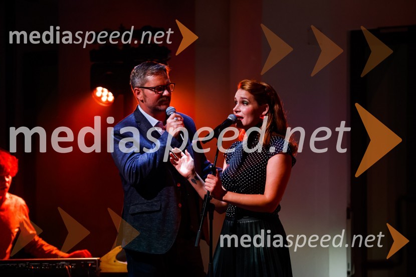  Jurij  Zrnec, igralec;  Aleksandra Ilijevski, pevka, skupina PlišOtvoritev prenovljene Cukrarne