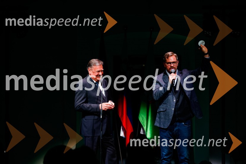  Zoran Janković, župan, Mestna občina Ljubljana;  Jurij  Zrnec, igralecOtvoritev prenovljene Cukrarne