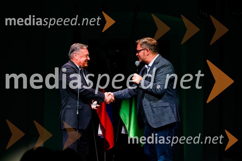  Zoran Janković, župan, Mestna občina Ljubljana;  Jurij  Zrnec, igralecOtvoritev prenovljene Cukrarne