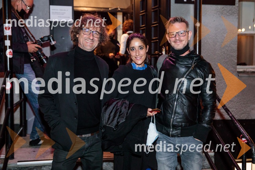  Vito Taufer, režiser;  Nives  Syed Mihelič;  Tibor Mihelič Syed, direktor, Slovensko mladinsko gledališčeNorišnica d.o.o., premiera Slovenskega mladinskega gledališča Ljubljana