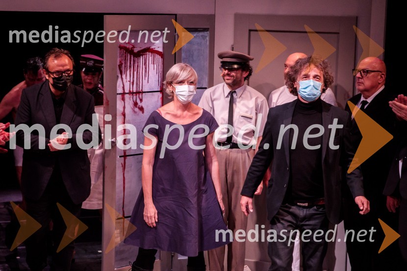  Mate  Matišič, dramaturg in skladatelj;  Barbara Stupica, scenografija, kostumografija;  Vito Taufer, režiserNorišnica d.o.o., premiera Slovenskega mladinskega gledališča Ljubljana