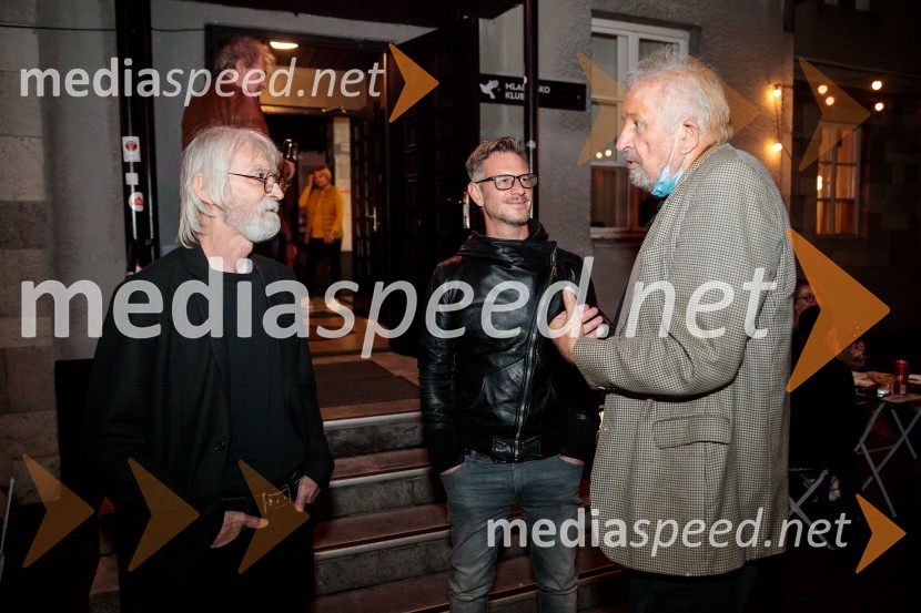  Slivo  Zupančič;  Tibor Mihelič Syed, direktor, Slovensko mladinsko gledališče;  Petar Jovič, nekdanji direktor Slovenskega mladinskega gledališčaNorišnica d.o.o., premiera Slovenskega mladinskega gledališča Ljubljana