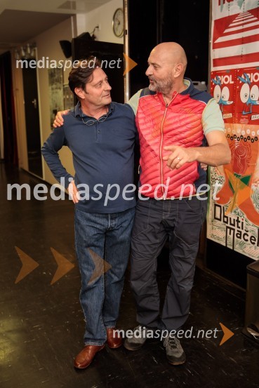  Uroš Maček, igralec;  Dario Varga, igralecNorišnica d.o.o., premiera Slovenskega mladinskega gledališča Ljubljana