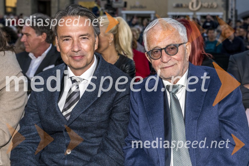  Tomislav Čizmić, direktor uprave, Mercator d. d.; dr. Peter  Čeferin, pravnik, pisateljOperna noč na Glavnem trgu Maribor