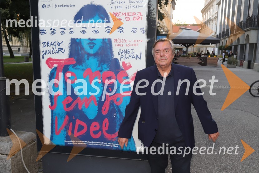  Drago Jančar, pisateljTo noč sem jo videl, premiera drame, SNG Maribor