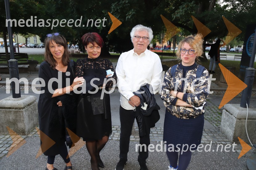  Barbara Rogelj, Cankarjev dom;  Janja Koren, novinarkaTo noč sem jo videl, premiera drame, SNG Maribor