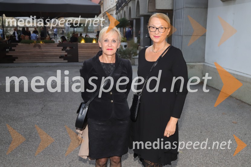  Jasna Cajnko, direktorica doma starejših občanov Tezno;  Mirjana Koren, direktorica, Pokrajinski muzej MariborTo noč sem jo videl, premiera drame, SNG Maribor