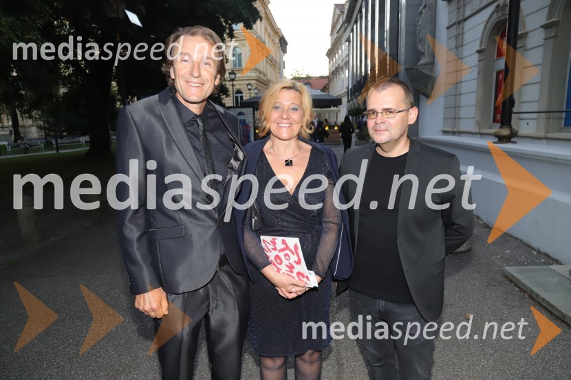  Ignacija  Fridl Jarc, državna sekretarka na Ministrstvu za kulturo RS;  Alan Kavčič, predstavnik za odnose z javnostmi SNG MariborTo noč sem jo videl, premiera drame, SNG Maribor