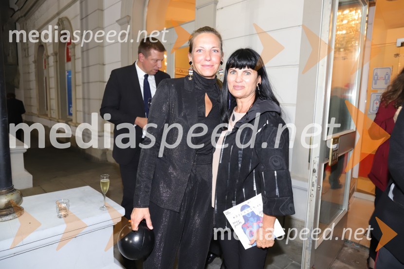  Bojana Kovačič Zemljič, oblikovalka nakita E2RD; mag.  Helena  Cvikl, predavateljica na Fakulteti za turistične študijeTo noč sem jo videl, premiera drame, SNG Maribor