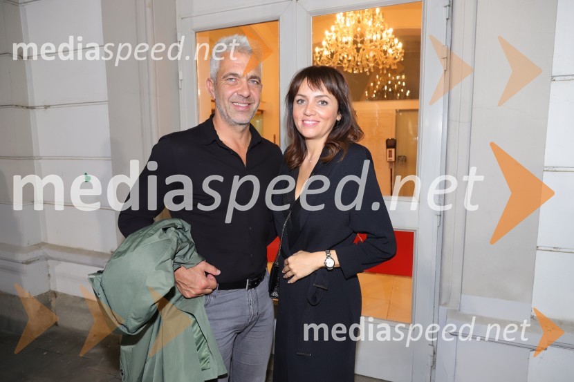  Marko Arsenovič, managing director, s.Oliver Slovenia & Croatia;  Tina RajteričTo noč sem jo videl, premiera drame, SNG Maribor