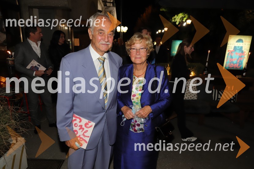  Rudolf Moge, nekdanji politik;  Alojzija Moge-Čas, odvetnicaTo noč sem jo videl, premiera drame, SNG Maribor