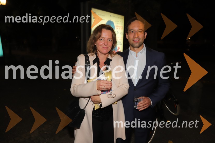  Anamarija Krečič;  Simon Krečič, umetniški direktor Opere SNG MariborTo noč sem jo videl, premiera drame, SNG Maribor