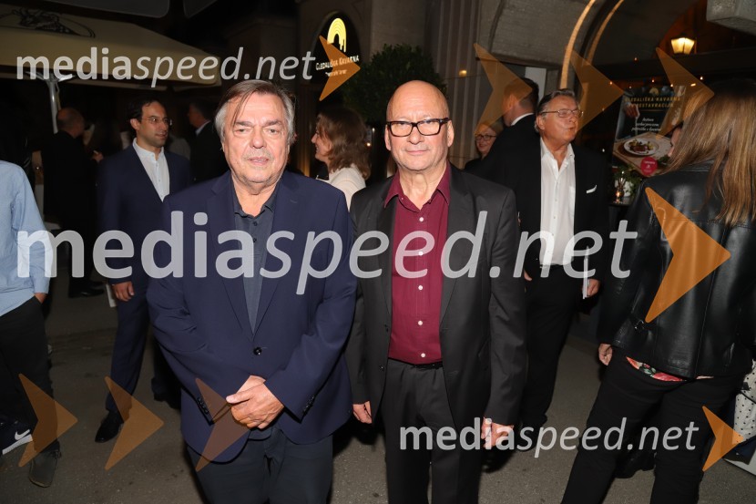  Drago Jančar, pisatelj;  Janez Pipan, režiserTo noč sem jo videl, premiera drame, SNG Maribor