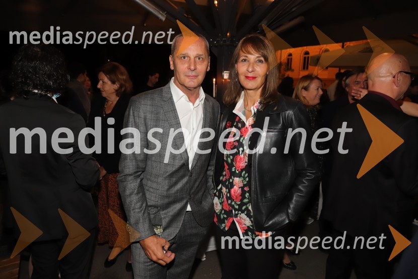  Danilo Rošker, direktor SNG Maribor;  Živa Emeršič, RTV SlovenijaTo noč sem jo videl, premiera drame, SNG Maribor