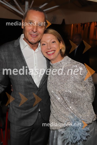  Danilo Rošker, direktor SNG Maribor;  Nataša Matjašec Rošker, igralkaTo noč sem jo videl, premiera drame, SNG Maribor