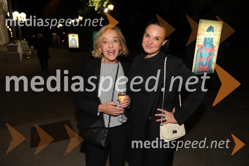  Milena  Zupančič, igralka;  Alenka Gotar, operna pevkaTo noč sem jo videl, premiera drame, SNG Maribor