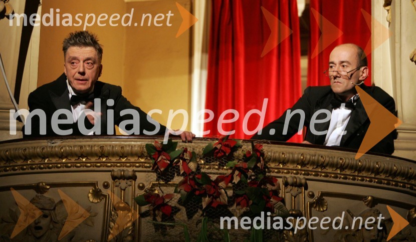 Igralca Andrej Rozman Roza in Boris OstanSlovenka leta 2005