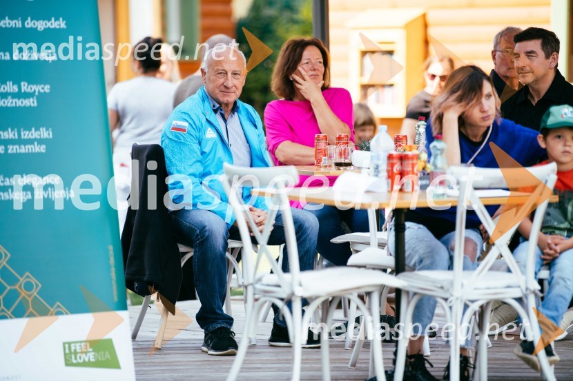  Bogdan Gabrovec, predsednik Olimpijskega komiteja Slovenije, predsednik Judo zveze Slovenije; dr. Marta Bon, mestna svetnica MOL, selektorica ženske rokometne reprezentance Poklon slovenskim olimpijkam na Ruski Dači