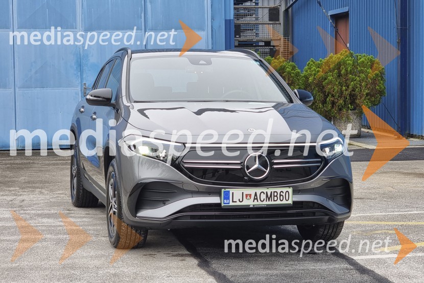 Mercedes EQA, slovenska predstavitev