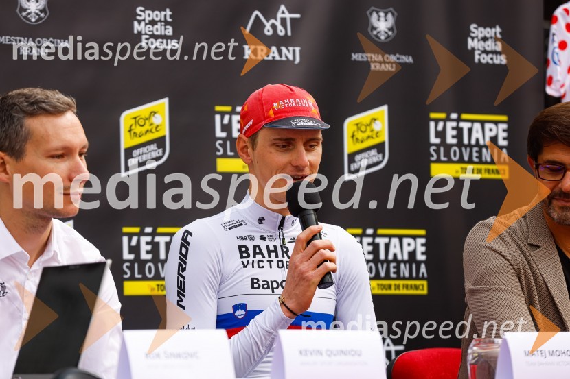  ... ;  Matej Mohorič, cestni kolesar, ambasador L'EtapeV Kranju predstavili L'Étape Slovenia by Tour de France