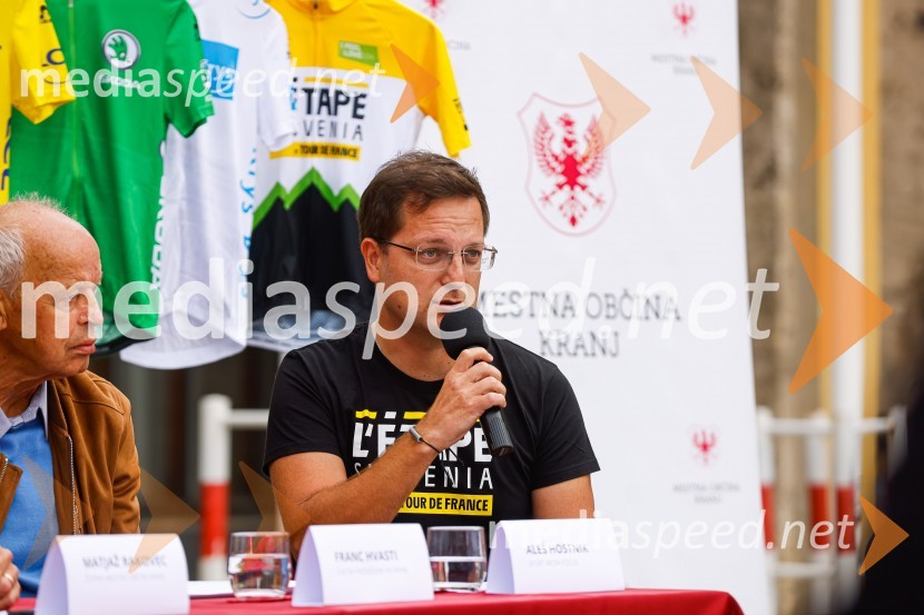  Aleš HostnikV Kranju predstavili L'Étape Slovenia by Tour de France