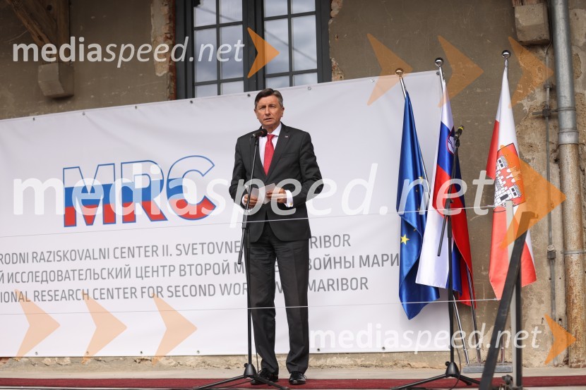  Borut Pahor, predsednik Republike SlovenijeOdprtje muzeja Stalag XVIII-D, Maribor