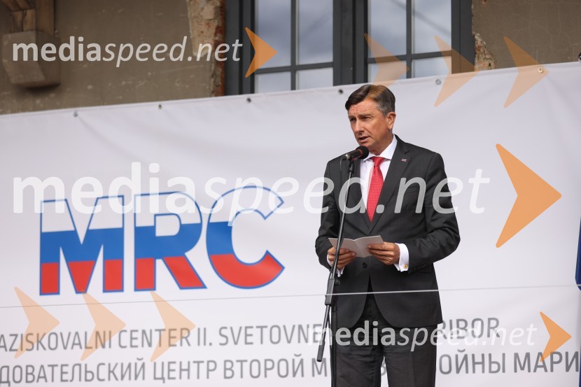  Borut Pahor, predsednik Republike SlovenijeOdprtje muzeja Stalag XVIII-D, Maribor