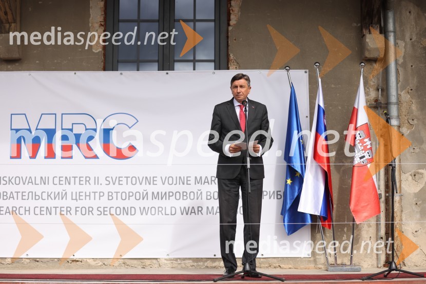  Borut Pahor, predsednik Republike SlovenijeOdprtje muzeja Stalag XVIII-D, Maribor