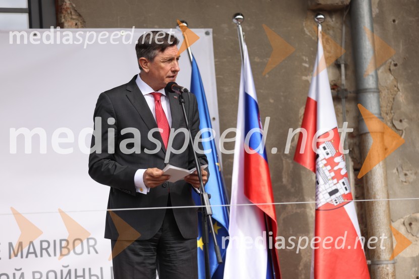  Borut Pahor, predsednik Republike SlovenijeOdprtje muzeja Stalag XVIII-D, Maribor
