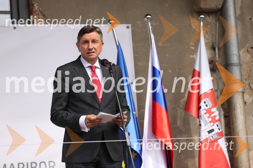  Borut Pahor, predsednik Republike SlovenijeOdprtje muzeja Stalag XVIII-D, Maribor