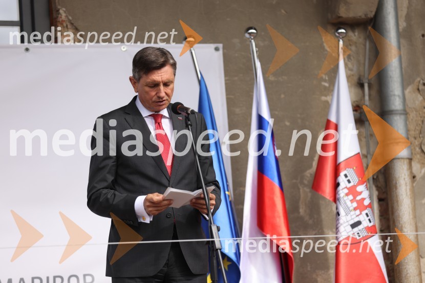  Borut Pahor, predsednik Republike SlovenijeOdprtje muzeja Stalag XVIII-D, Maribor