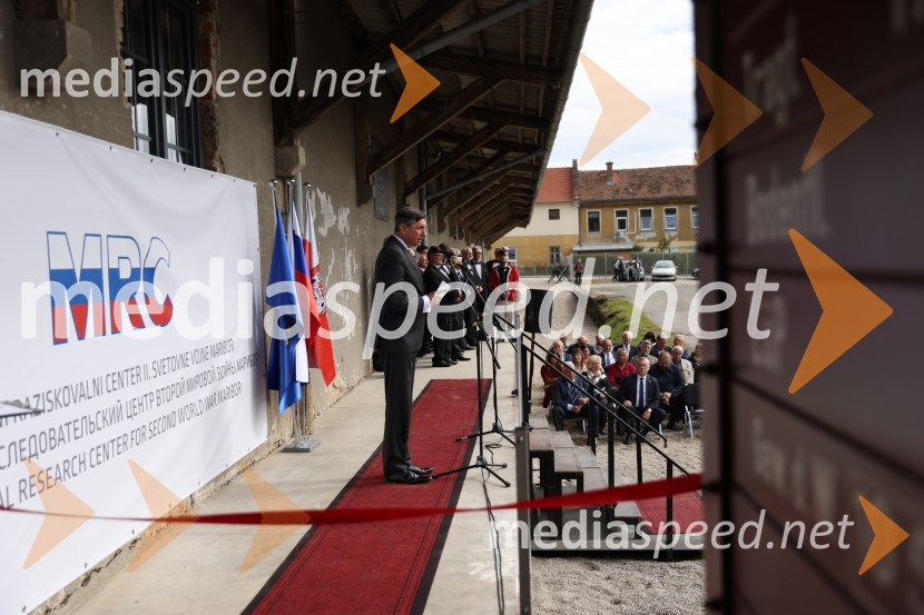  Borut Pahor, predsednik Republike SlovenijeOdprtje muzeja Stalag XVIII-D, Maribor