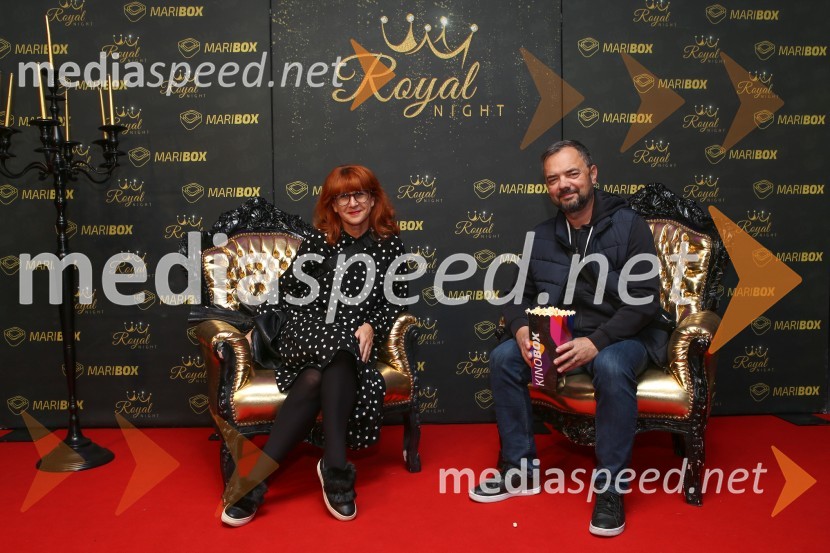  Manca  Križanić;  Sandi  Križanić, Radio CItyNi čas za smrt, premiera filma v Mariboxu