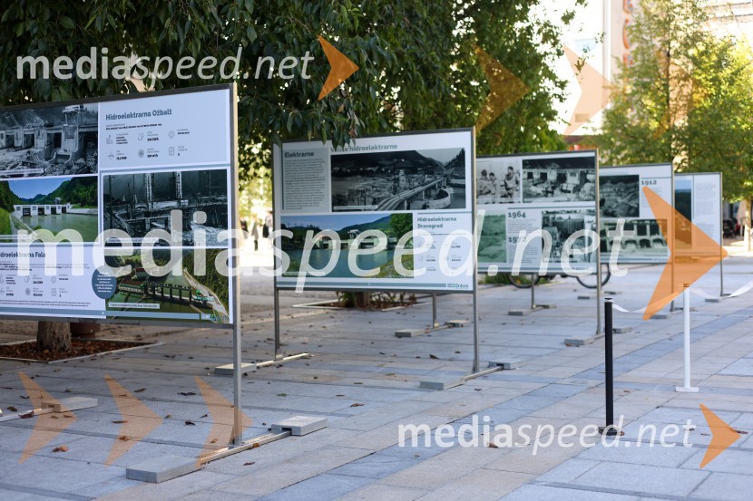 Dravske elektrarne Maribor ob 70. letnici odprle razstavo