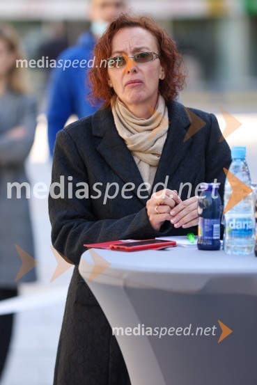  Barbara  Gavez Volčjak, novinarka, VečerDravske elektrarne Maribor ob 70. letnici odprle razstavo