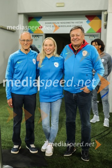  Miroslav Cerar, nekdanji gimnastičar, predsednik Odbora za podeljevanje Bloudkovih priznanj;  Janja Garnbret, športna plezalka;  Zoran Janković, župan, Mestna občina LjubljanaDobrodelni dogodek Fundacije Miroslava Cerarja